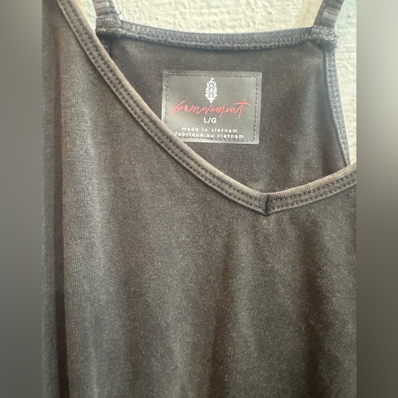 Free People Hot Shot Onesie Washed black - Picture 7 of 7